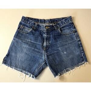 Classic Blue Denim Women's Jean Shorts